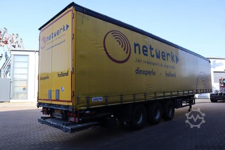Curtain sided Schmitz Cargobull SCB3ST CoC Documents, TuV Loading Certificate, Dut