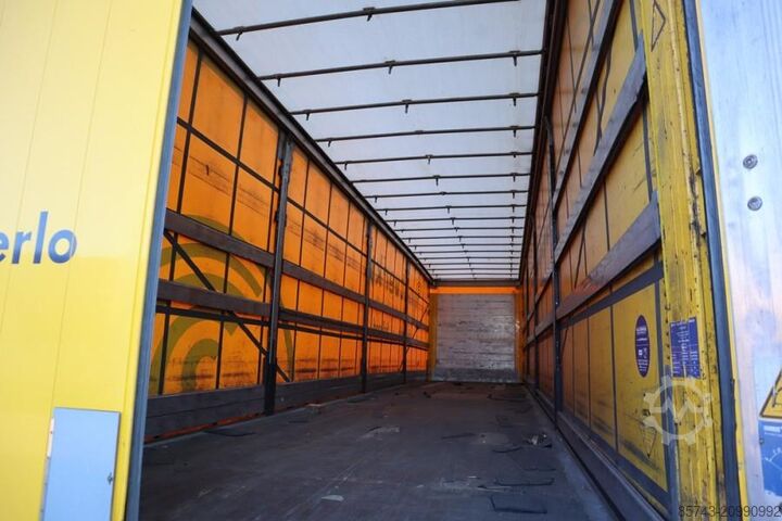 Curtain sided Schmitz Cargobull SCB3ST CoC Documents, TuV Loading Certificate, Dut