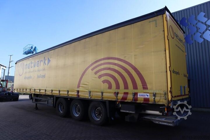 Curtain sided Schmitz Cargobull SCB3ST CoC Documents, TuV Loading Certificate, Dut