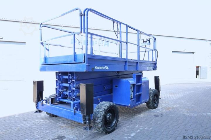 Scissor lift Haulotte H15SX Diesel, 4x4 Drive 15 Working Height, 500kg C
