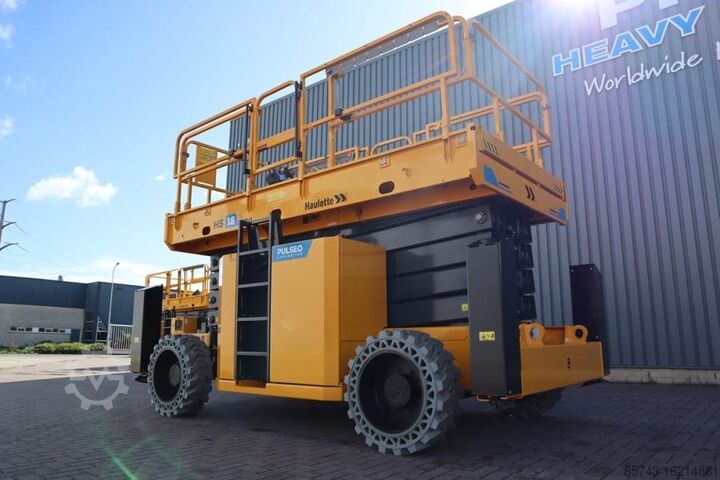 Scissor lift Haulotte HS18EPRO Full Electric 4x4 Drive, Versatile Use: O