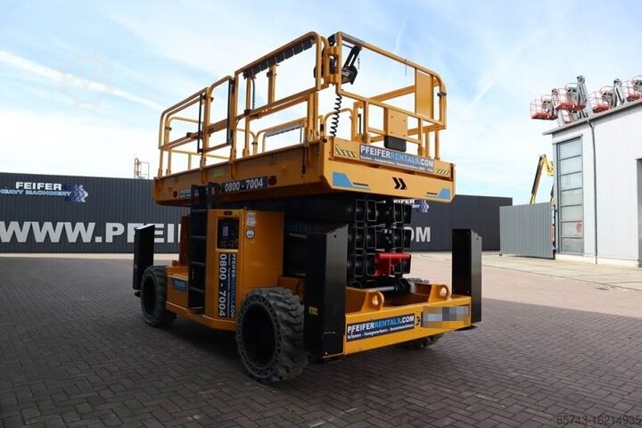 Scissor lift Haulotte HS15EPRO Valid Inspection, *Guarantee! Full Electr