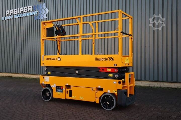 Scissor lift Haulotte Compact 8N Valid inspection, *Guarantee! 8m Workin