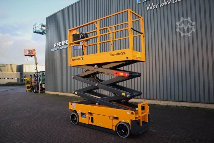 Scissor lift Haulotte Compact 8N Valid inspection, *Guarantee! 8m Workin
