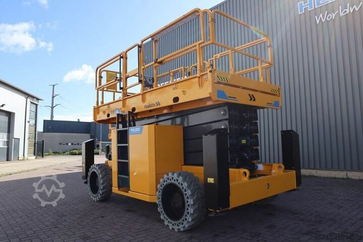 Scissor lift Haulotte HS18EPRO Valid Inspection, Electric 4x4 Drive, Ver