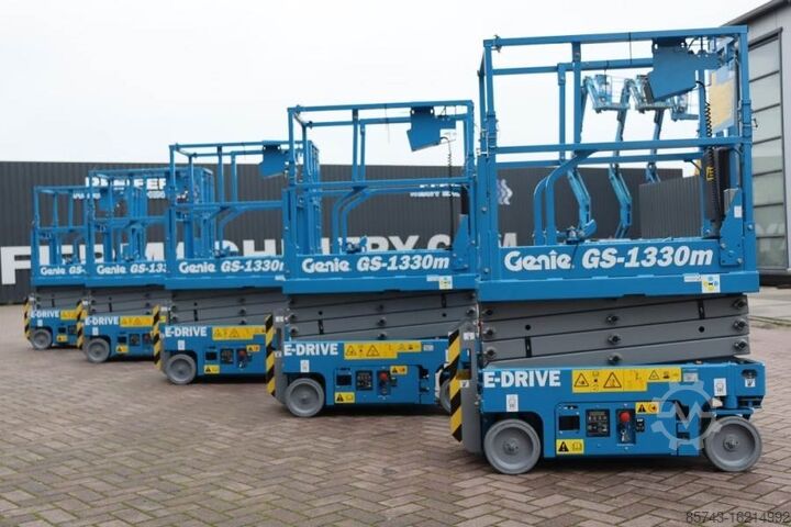 Scissor lift Genie GS1330M Valid inspection, *Guarantee! All-Electric