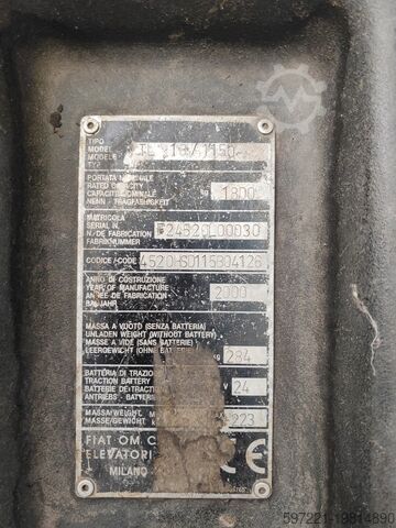 Electric Pallet Trucks OM TL 18