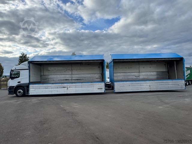 Beverage truck MERCEDES-BENZ ACTROS 2540 L/ 2 x LBW / LENKACHSE / KOMPLETTZUG
