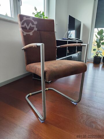6 x Freischwinger Bürostuhl Bürostühle  