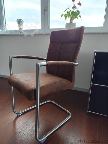 6 x Freischwinger Bürostuhl Bürostühle  