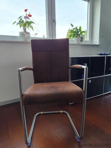 6 x Freischwinger Bürostuhl Bürostühle  