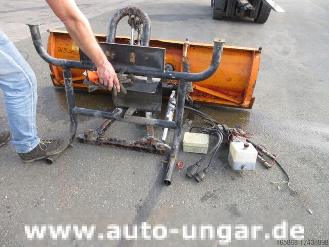 Schneeschieber Pfau LBS 180 Anbauträger und Schneepflug Wint