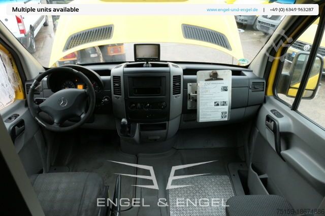 Box van mercedes-benz SPRINTER 310 CDI MAXI EURO-5 KOFFER REGALE KAMERA DURCHGANG