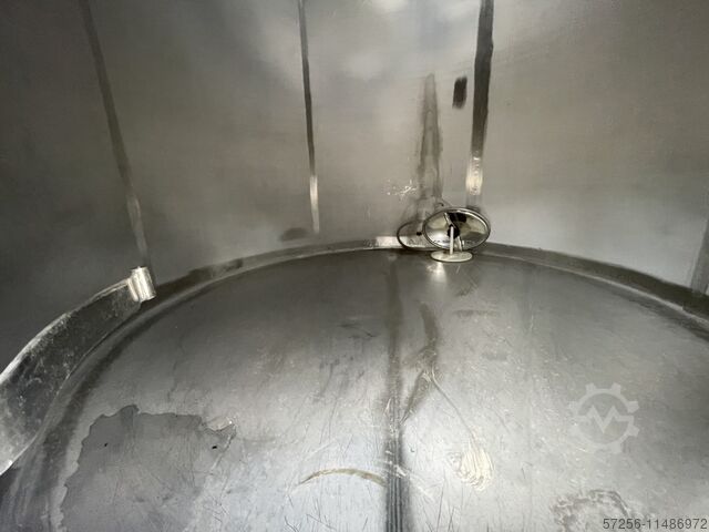 Edelstahltank 14000l, 316L Stahl 140hl