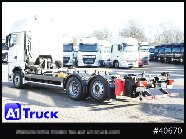 Wechselfahrgestell LKW MAN TGX, 26,510 LL, Multiwechsler 2x AHK, 7.82 WB Intarder,