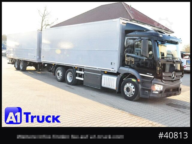 LKW mit Kofferaufbau MERCEDES-BENZ Antos, 2546, Getränke, LBW, Lift-Lenkachse