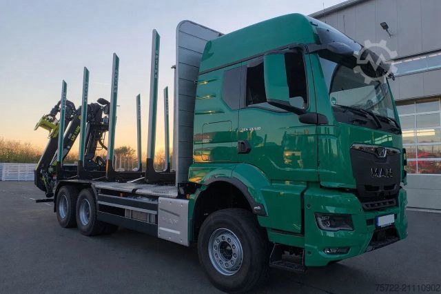 Holztransporter LKW MAN TGS 33.510 6x4 BL Kurzholz 4500mm SONDERAKTION