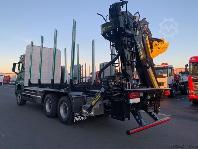 Holztransporter LKW MAN TGS 33.510 6x4 BL Kurzholz 4500mm SONDERAKTION