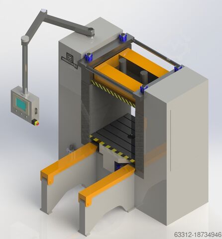 Tryout-Presse Hidrobrasil 110 Tonnen Tuschierpresse