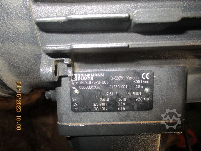Submersible pump Brinkmann TGL 801/570+001