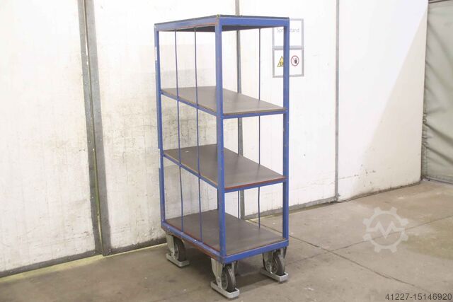 Etagenwagen Edelstahl 810/500/H1645 mm