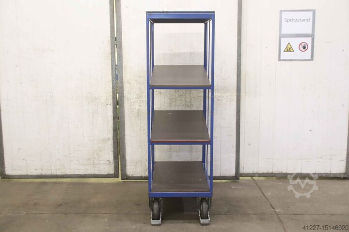 Etagenwagen Edelstahl 810/500/H1645 mm