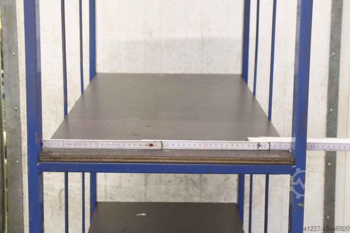 Etagenwagen Edelstahl 810/500/H1645 mm