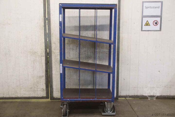 Etagenwagen Edelstahl 810/500/H1645 mm