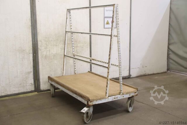 Transport trolley Edelstahl 1515/900/H1640 mm