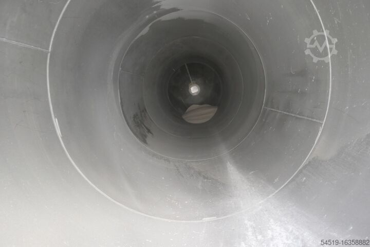 1 x 100 m³ aluminium silo, diameter 3,000 mm Zeppelin