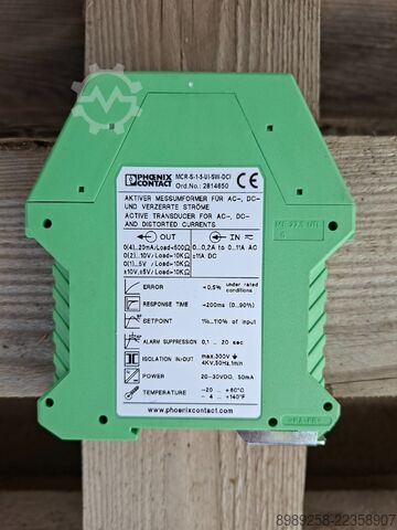 Signal converter Phoenix Contact MCR-S-1-5-UI-SW-DCI