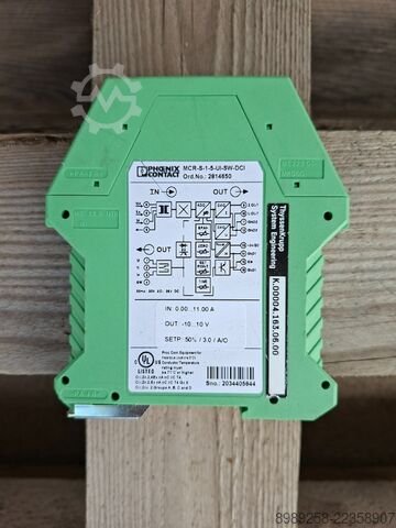 Signal converter Phoenix Contact MCR-S-1-5-UI-SW-DCI