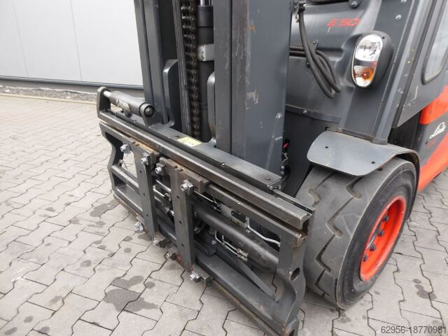 Electric 4-wheel forklift Linde E50HL-01