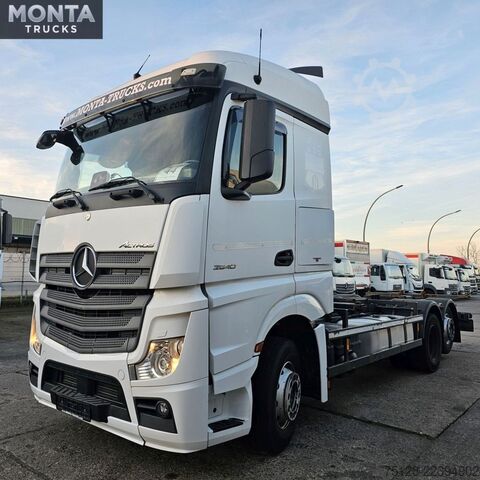 Swap body truck MERCEDES-BENZ Actros 2540 MP4, Euro 6, Liftachse, AHK, 1.Hand
