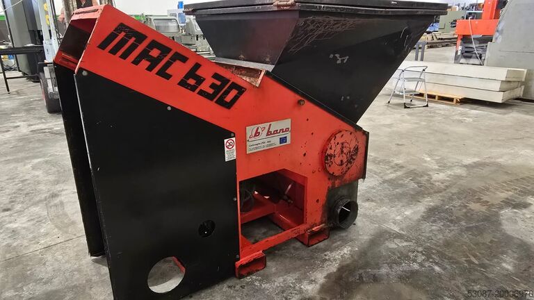 Wood shredder Bano Mac 630