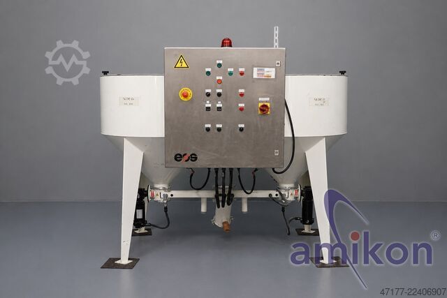 Dosing system conveyor system 2x400 liters EOS Transitube DCL 800/30 PM Pulverfördersystem