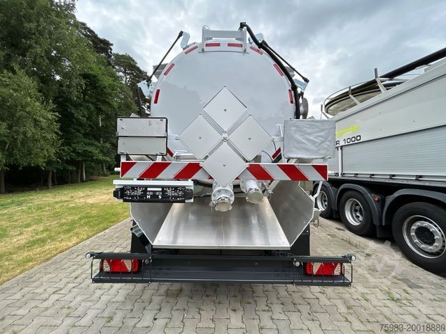 Tanker trailer Kroll KROLL ADR- Sauganhänger K 14,0 / 36 PE  (Kolben)