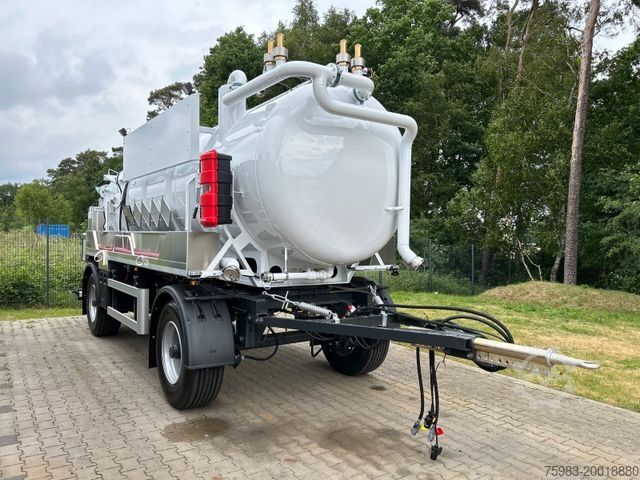 Tanker trailer Kroll KROLL ADR- Sauganhänger K 14,0 / 36 PE (Kolben)