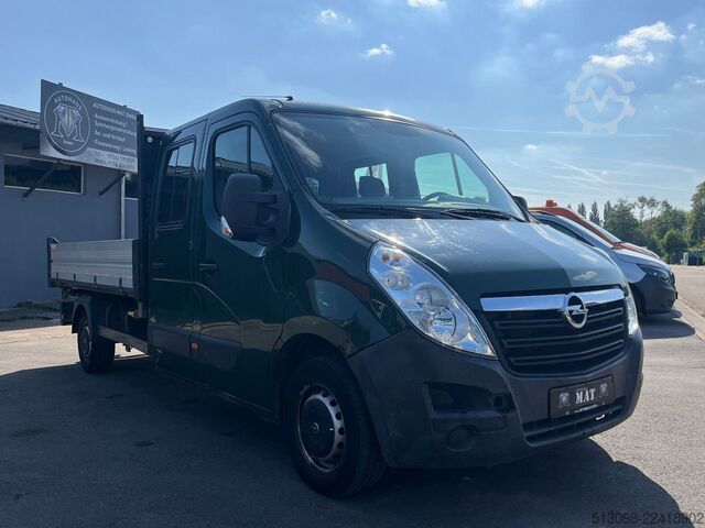 Transporter mit Kipper OPEL MOVANO DoKa 3 SEITENKIPPER AHK LANGVERSION