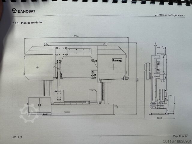 Band saw Danobat CP 13 11