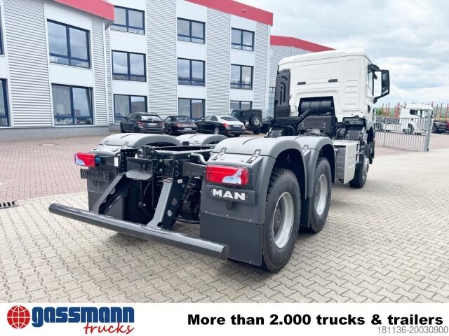 Abrollkipper MAN TGS 33.480 6x6 BB CH, Hohe Bauart, Nebenantrieb