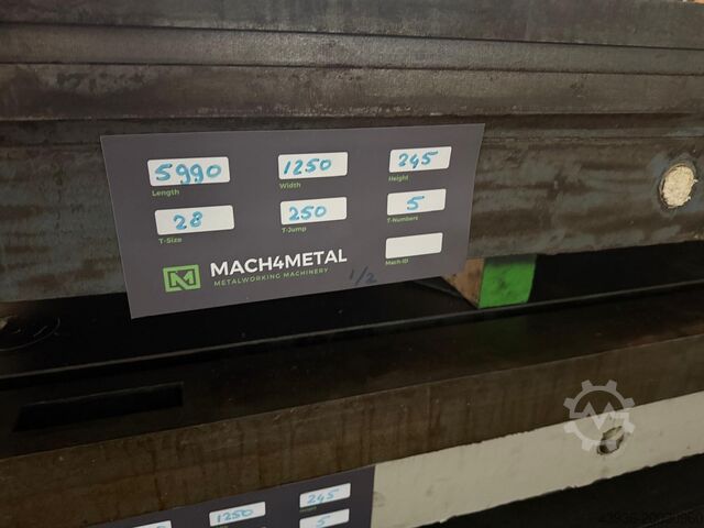 T Nuten Aufspannplatte STOLLE - CT 60/12 Stolle CT 60/125