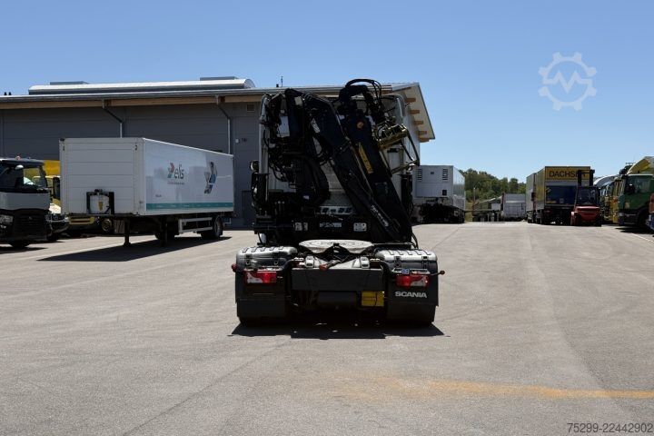 Standard tractor unit Scania G490 6x2 Hiab 165ZT Holzkrane / Swiss-Vehicle