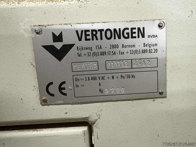 Window production line Vertongen Penpro Control