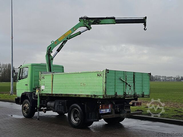 Loading platform MERCEDES-BENZ 1317 6 CYL. CRANE