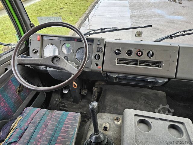 Loading platform MERCEDES-BENZ 1317 6 CYL. CRANE