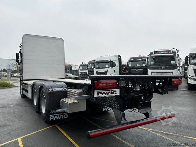 Holztransporter MAN TGX 33.520 6x4 BL Kurzholz Kran EPSILON / TAJFUN