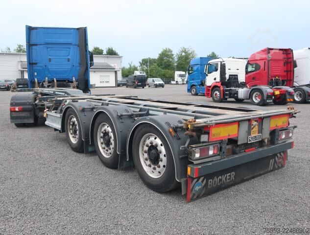 Swap body semitrailer D-Tec VCC-01/FT LS S Mittelausschub 2x Lift Genset