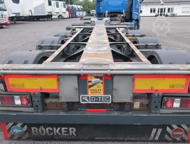 Swap body semitrailer D-Tec VCC-01/FT LS S Mittelausschub 2x Lift Genset