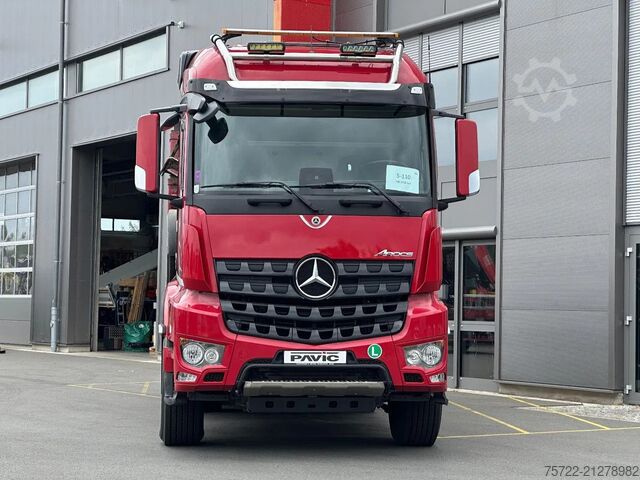 Holztransporter Mercedes-Benz Arocs 3358 6x4 BB mit EpsilonS290Z96 DOLL RATIO+